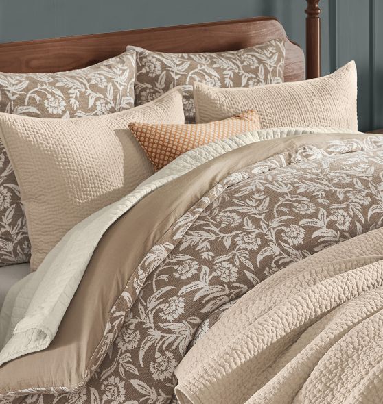 Tansy Jacquard Duvet & Shams by Rejuvenation