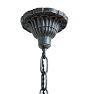 Vintage Classical Revival Cast Chandelier with Spire Finials