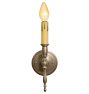 Vintage Colonial Revival Sconces with Simple Stem Set of 3