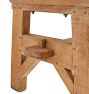 Vintage Traditional Oak Dining Table with Trestle Base