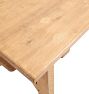 Vintage Traditional Oak Dining Table with Trestle Base