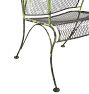 Vintage Traditional Outdoor Iron Painted Chairs Set of 4