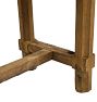 Vintage Traditional Spanish Oak Worktable with Drawer