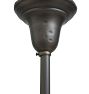 Vintage Victorian Brass Two Light Pendant