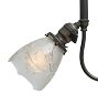 Vintage Victorian Brass Two Light Pendant