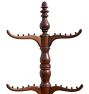 Vintage Victorian Late 19th Century Hall Tree with Turned Details
