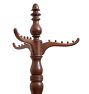 Vintage Victorian Late 19th Century Hall Tree with Turned Details