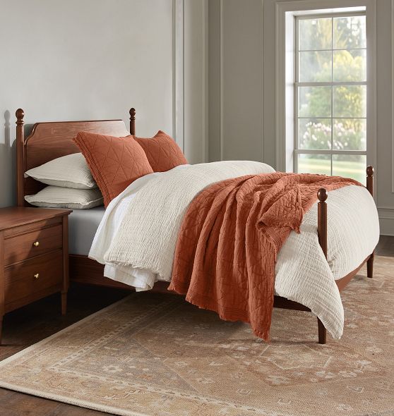 Waffle Fringe Quilt & Shams by Rejuvenation