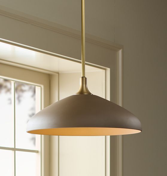 Trillium 16" Pendant, Ceramic Shades by Rejuvenation