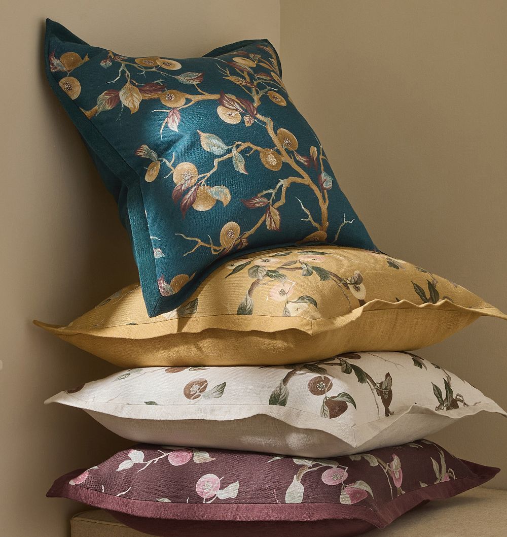 Orchard Linen Pillow Cover by Rejuvenation