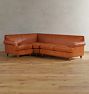 Eleanor Left Arm Chair 3 Piece L Shape Wedge Classic Multi Cushion Walnut, Copeland Cider