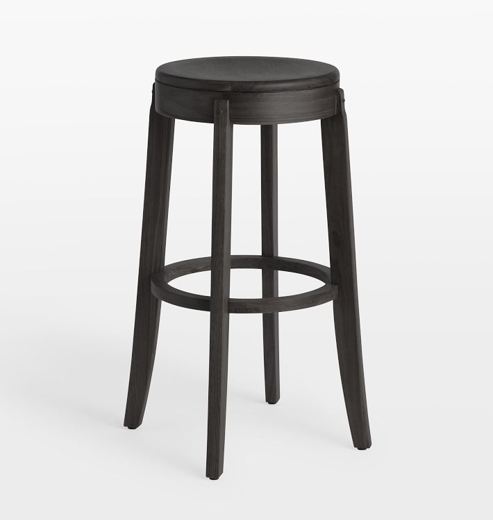 スツール DULTON : BAR STOOL ANTIQUE BLACK Dalton Counter & Bar Stool | Rejuvenation