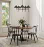 Rhone Chandelier, 36" Width in Metal Shades