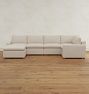 Roswell 6-Piece Modular Sectional Sofa With Ottoman