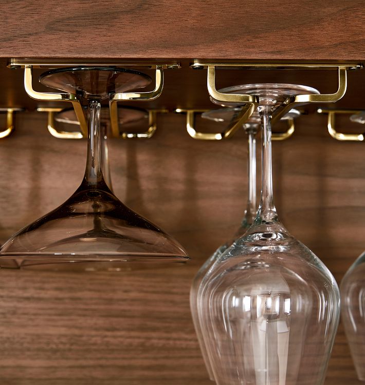 Under-Shelf Wine Glass Accessory | Rejuvenation