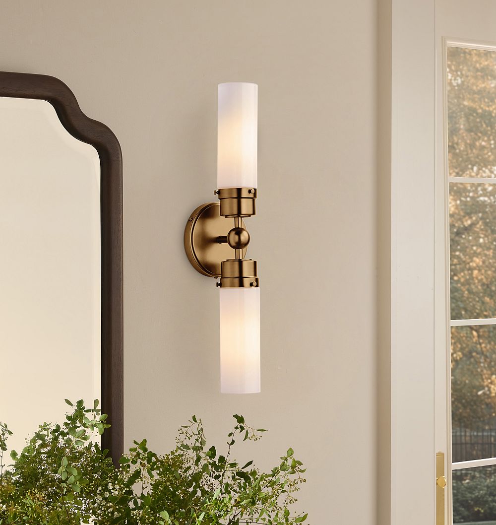 Howe Double Sconce by Rejuvenation