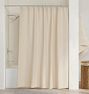 Waffle Stripe Shower Curtain