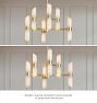 Lundquist Double Tier Chandelier, 36" Width