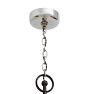 Vintage Art Deco Chandelier Streamline 5 Light Cup Shades