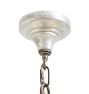 Vintage Art Deco Chandelier Streamline 5 Light Cup Shades