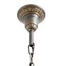 Vintage Classical Revival Chandelier 4 Light Aladdin Pan