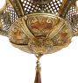 Vintage Classical Revival Chandelier 5 Light Bare Bulb