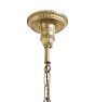 Vintage Classical Revival Chandelier 5 Light with Center hub