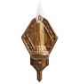 Vintage Pair Art Deco Sconce Brass 