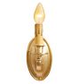 Vintage Pair Traditional Sconce Oval Single Candle Light