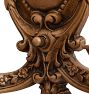 Vintage Revival Double Sconce Pair of 2 Candle Iron