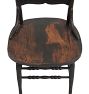 Vintage set of 4 Matching Wood Dining Chairs in Original Finish