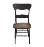 Vintage set of 4 Matching Wood Dining Chairs in Original Finish