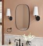 Capsule Metal Framed Mirror