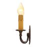 Vintage Pair Traditional Sconce Double Candle Light