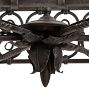 Vintage Spanish Revival Chandelier 3 Light Aladdin Pan