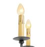 Vintage Spanish Revival Chandelier 4 Light Aladdin Pan