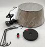 Open Box: Conical Semi-Flush Mount (16") - Oil-Rubbed Bronze with Sand Shade
