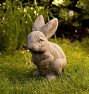 Rabbit Cast Stone Garden Statue
