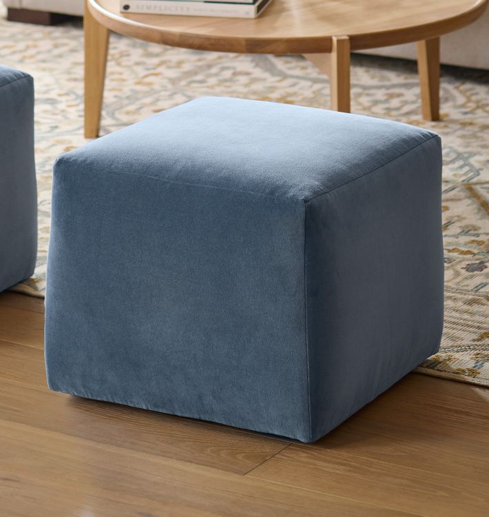 Britton Rectangular Ottoman | Rejuvenation