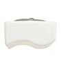 Vintage Czech Wave Form Flush Mount / Sconce