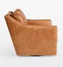 Luanna Leather Swivel Chair