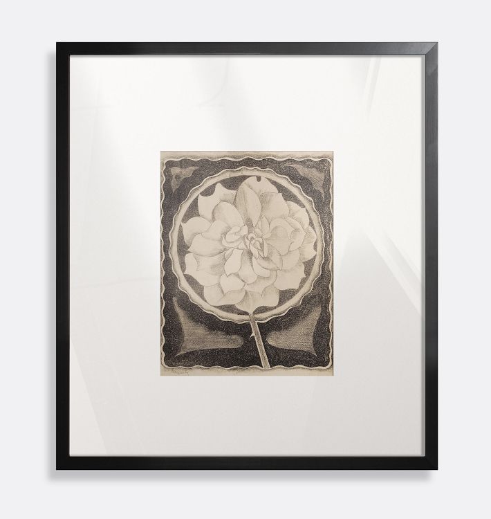 Rose by Samuel Jessurun De Mesquita Framed Reproduction Wall Art