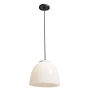 Vintage Mid Century Modern Czech Pendant with Dome Shade