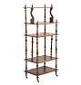 Vintage Victorian 19th Century French Mahogany Etagere