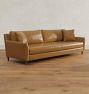 McNary Leather Sofa, 70-102"