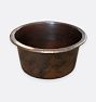 Diego Kitch Sink Prep 12.5in Antique Copper