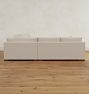 Wrenton 3-Piece Bench Cushion Arm Sofa with Wedge Corner