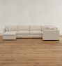 Wrenton 6-Piece Modular Sectional Sofa with Ottoman