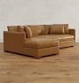 Wrenton Leather 2-Piece Chaise Sectional