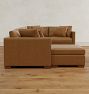 Wrenton Leather 6-Piece Modular Sectional Sofa with Ottoman